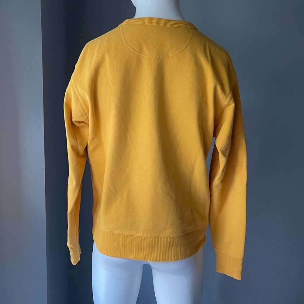 Champion Men's Mustard Crewneck Sweater - Picture 3 of 6